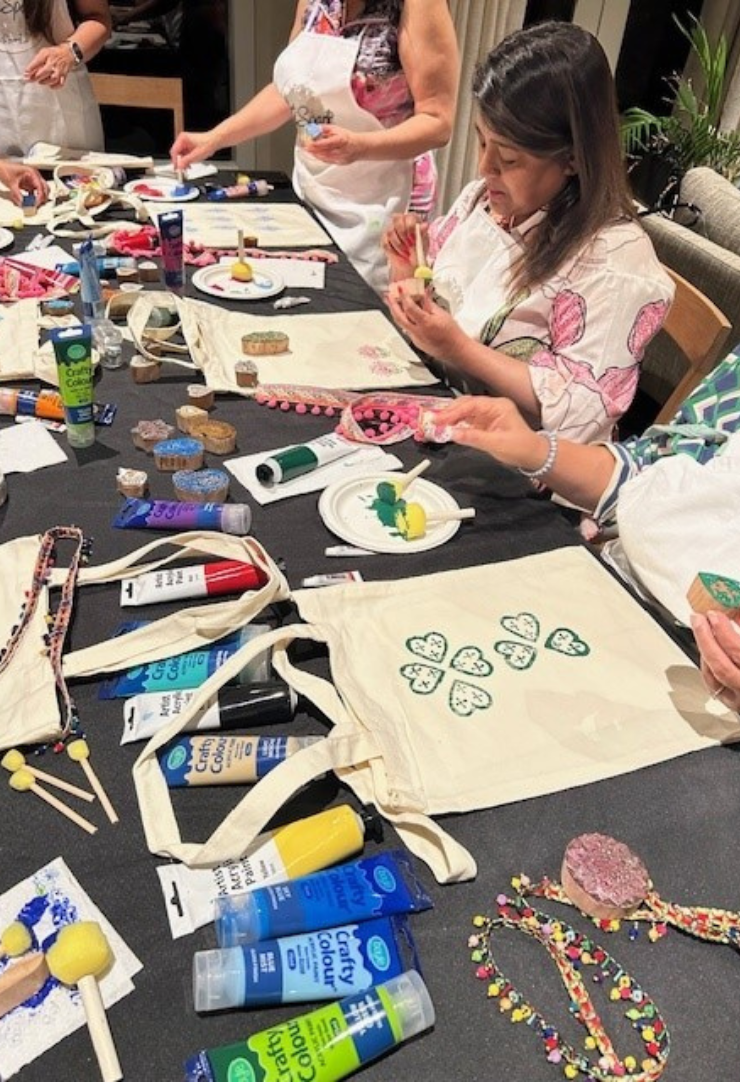 Artist at work